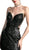 Cinderella Divine - CR803 Strapless Illusion Sequined Evening Gown