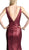 Cinderella Divine - Full Sequined V Neckline Evening Gown