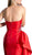Strapless Side Embellished Mermaid Evening Gown