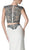 Cinderella Divine - Beaded Sleeveless Two-Piece Chiffon Evening Gown
