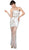 Cinderella Divine - JC2411 Sequined Strapless Fitted Evening Dress