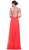 Cinderella Divine - Bead Embellished High Halter Evening Dress