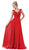 Cinderella Divine - Sequined Floral Lace A-line Dress