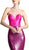 Strapless Sequined Fitted Evening Dress