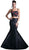 Cinderella Divine - Two Piece Floral Mermaid Evening Dress