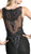 Cinderella Divine - Beaded Lace Deep V-neck Trumpet Dress