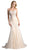 Cinderella Divine - Embellished Lace Sweetheart Corset Trumpet Dress