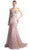 Cinderella Divine - Embellished Lace Sweetheart Corset Trumpet Dress
