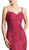 Cinderella Divine - Floral Lace Sweetheart Sheath Evening Dress