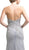 Cinderella Divine - Strapless Sweetheart Beaded Sheath Evening Gown