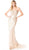 Cinderella Divine - Strapless Sweetheart Beaded Sheath Evening Gown
