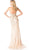 Cinderella Divine - Strapless Sweetheart Beaded Sheath Evening Gown