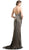 Cinderella Divine - Strapless Sweetheart Beaded Sheath Evening Gown