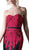 Strapless Embroidered Sweetheart Sheath Dress