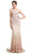 Strapless Embroidered Sweetheart Sheath Dress