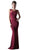 Cinderella Divine - N101 Beaded Illusion Jewel Neck Sheath Dress