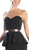 Cinderella Divine - Strapless Sweetheart Peplum Trumpet Dress