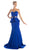 Cinderella Divine - Strapless Sweetheart Peplum Trumpet Dress