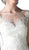 Cinderella Divine - Appliqued Illusion Bateau Chiffon Evening Gown