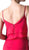 Cinderella Divine - Sleeveless Ruffled Bodice Chiffon A-Line Long Formal Dress