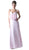 Cinderella Divine - Sleeveless Ruffled Bodice Chiffon A-Line Long Formal Dress