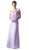 Cinderella Divine - Sleeveless Ruffled Bodice Chiffon A-Line Long Formal Dress