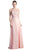 Cinderella Divine - Illusion Jewel Tonal Appliqued Long Evening Gown
