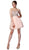 Cinderella Divine - Bejeweled Illusion Bodice A-Line Evening Gown