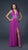 La Femme - Silver Embellished Ruched Halter Neck Chiffon A-line Gown 16123 in Purple