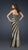 La Femme - Strapless Sequined Fitted Evening Gown in Gold and Black
