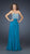 La Femme - Embellished Strapless Sweetheart Dress 17498 In Blue