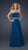 La Femme - Strapless Long Gown with Embellished Waist 17505 In Blue