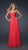 La Femme - Bead Embellished Pleated Sweetheart Chiffon A-line Gown 17527 in Pink