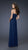 La Femme - Strapless Sweetheart Long Dress 18257 in Blue