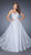 La Femme - 19987 Jewel Trimmed Strapless Chiffon Gown In Gray