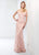 Mon Cheri - Montage by Mon Cheri - Allover Lace Off-Shoulder Trumpet Dress 218917 In Pink