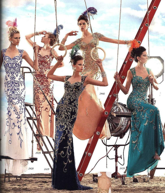 Alyce Paris Claudine - 2429 Dress In Jade Gold