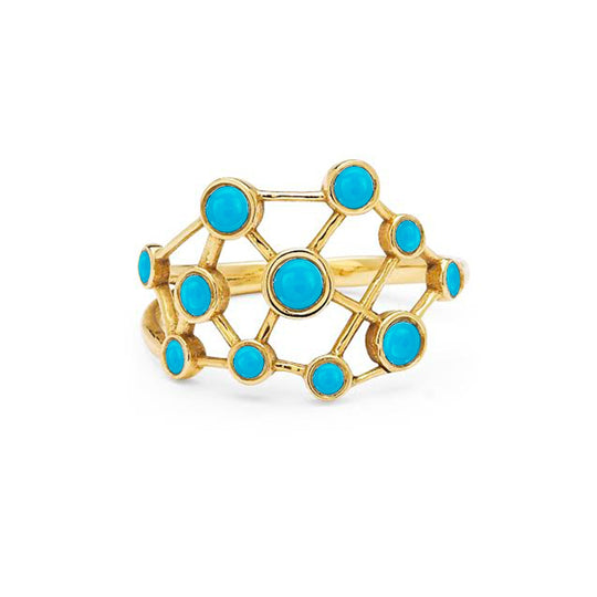 Logan Hollowell - Turquoise Constellation Ring