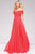 Off the Shoulder  Long Chiffon Prom Dress 42003
