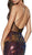 Cinderella Divine - CR829 Sequined Deep V-neck Trumpet Dress In Multi-Color