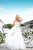 Tarik Ediz - Embellished Illusion Jewel Neck Gown 92322 in White