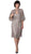Soulmates - D1107 Rose Flower Cape with Short Dress