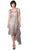 Soulmates - D1107 Rose Flower Cape with Short Dress
