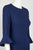 Donna Morgan - D3884M Flounce Sleeve Sheath Cocktail Dress In Blue