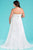 SC5221 Sweetheart Organza Satin A-line Gown