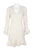Donna Morgan - D5589MXD Flounce Sleeve V-neck A-line Dress In White