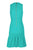 Donna Morgan - D6011M Sleeveless Stretch Crepe A-line Dress In Green