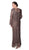 Soulmates - D7107 Hand Crochet 3/4 Bell Sleeve Three Piece Evening Gown