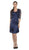 Soulmates - D7186 Rose Handmade Two-Piece Short Dress and Jacket