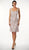 Soulmates - D8066 Three Piece Siver Ribbon Short Skirt Set